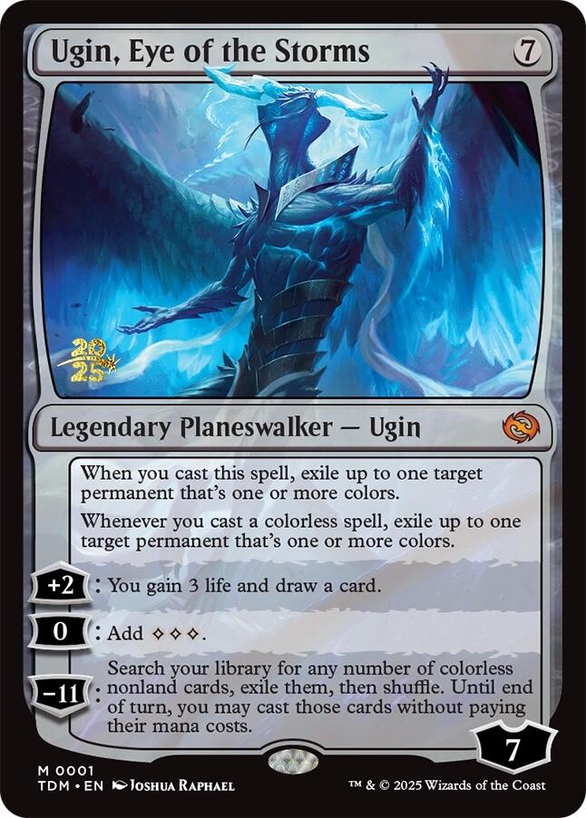 Ugin, Eye of the Storms [Tarkir: Dragonstorm Prerelease Promos] | Game Master's Emporium (The New GME)