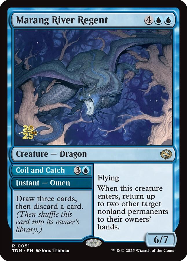 Marang River Regent [Tarkir: Dragonstorm Prerelease Promos] | Game Master's Emporium (The New GME)