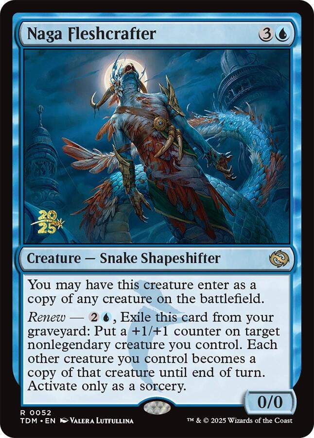 Naga Fleshcrafter [Tarkir: Dragonstorm Prerelease Promos] | Game Master's Emporium (The New GME)