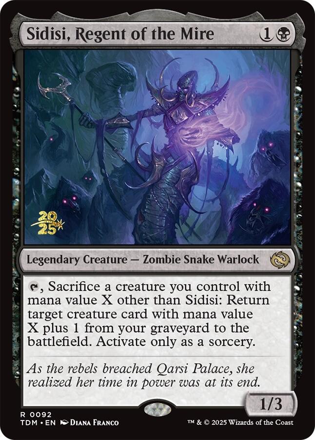Sidisi, Regent of the Mire [Tarkir: Dragonstorm Prerelease Promos] | Game Master's Emporium (The New GME)