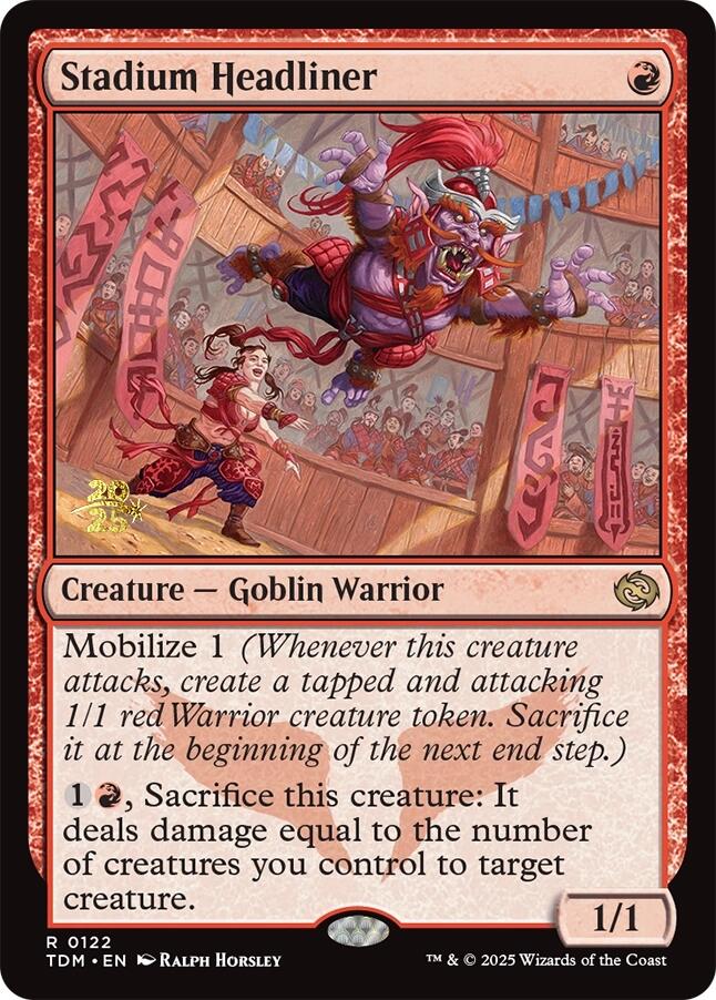 Stadium Headliner [Tarkir: Dragonstorm Prerelease Promos] | Game Master's Emporium (The New GME)