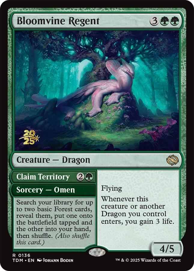 Bloomvine Regent [Tarkir: Dragonstorm Prerelease Promos] | Game Master's Emporium (The New GME)
