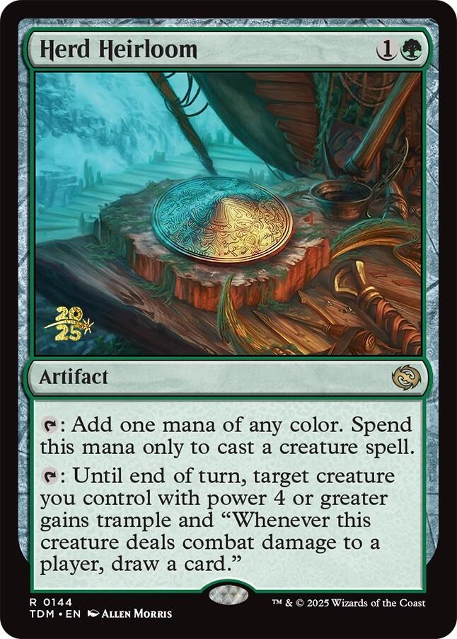 Herd Heirloom [Tarkir: Dragonstorm Prerelease Promos] | Game Master's Emporium (The New GME)