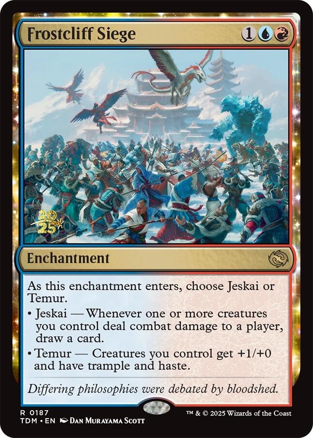 Frostcliff Siege [Tarkir: Dragonstorm Prerelease Promos] | Game Master's Emporium (The New GME)