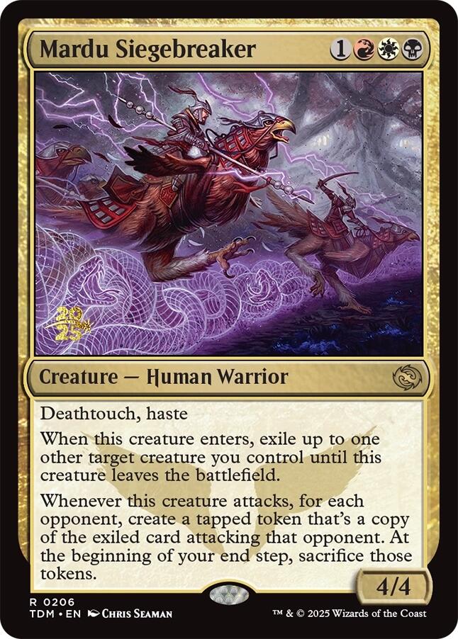 Mardu Siegebreaker [Tarkir: Dragonstorm Prerelease Promos] | Game Master's Emporium (The New GME)