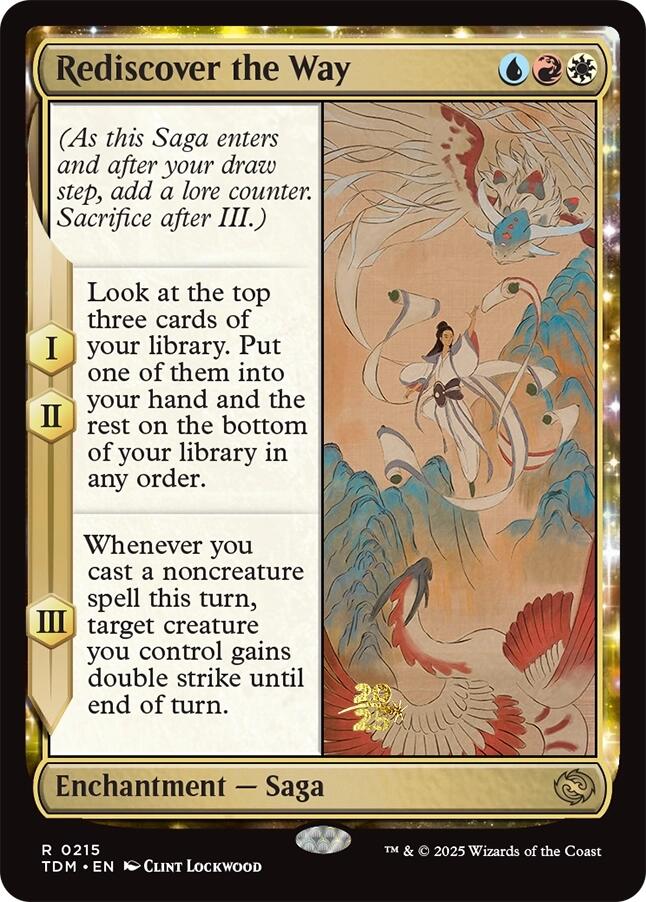 Rediscover the Way [Tarkir: Dragonstorm Prerelease Promos] | Game Master's Emporium (The New GME)
