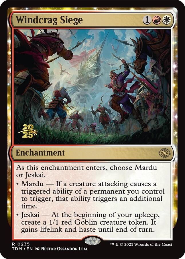 Windcrag Siege [Tarkir: Dragonstorm Prerelease Promos] | Game Master's Emporium (The New GME)