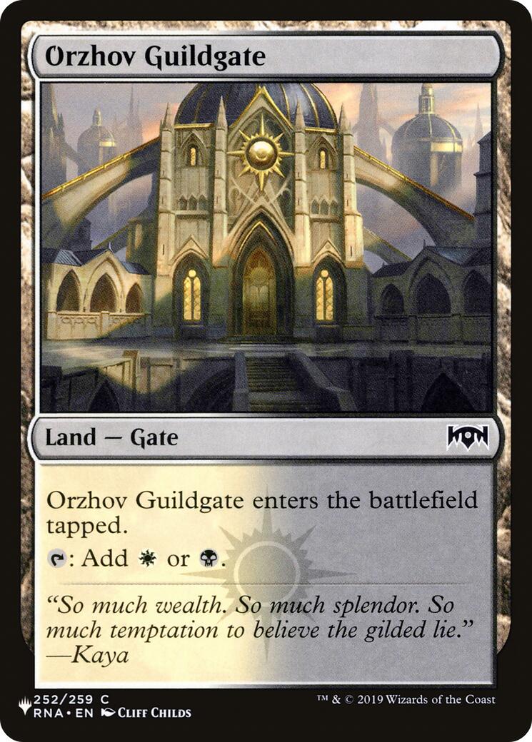 Orzhov Guildgate [The List] | Game Master's Emporium (The New GME)