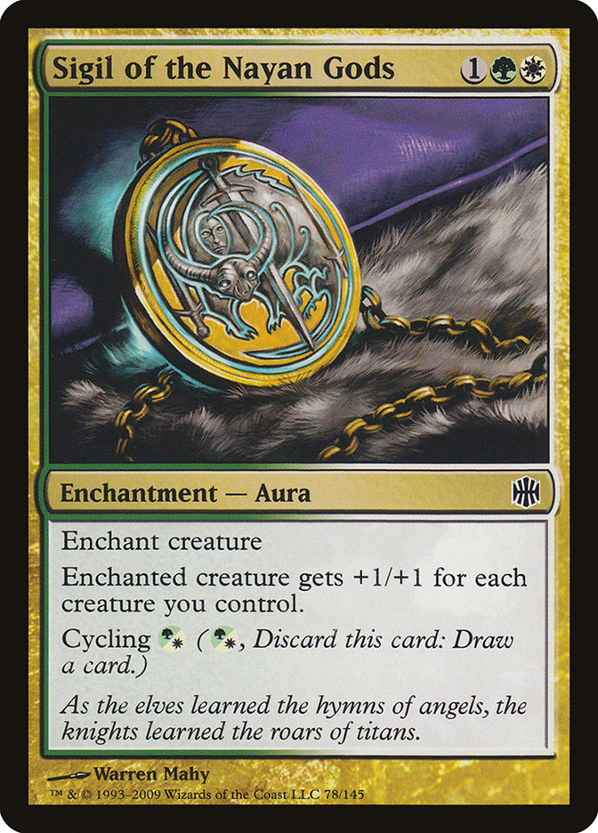 Sigil of the Nayan Gods [Alara Reborn] | Game Master's Emporium (The New GME)