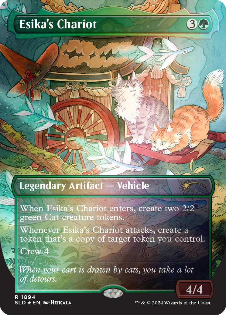 Esika's Chariot (Rainbow Foil) [Secret Lair Drop Series] | Game Master's Emporium (The New GME)