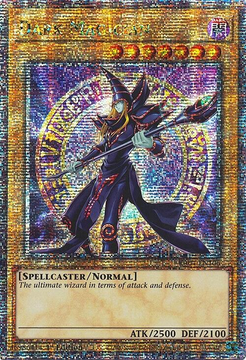 Dark Magician (8th Art) [RA04-EN106] Quarter Century Secret Rare | Game Master's Emporium (The New GME)