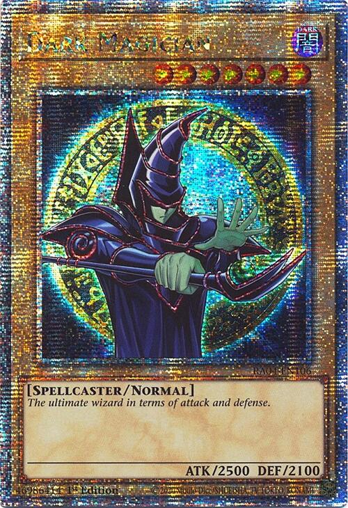 Dark Magician (9th Art) [RA04-EN106] Quarter Century Secret Rare | Game Master's Emporium (The New GME)