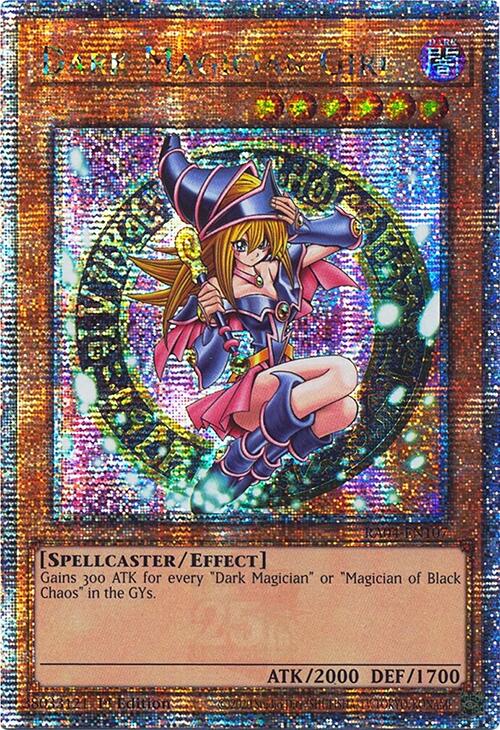 Dark Magician Girl (3rd Art) [RA04-EN107] Quarter Century Secret Rare | Game Master's Emporium (The New GME)