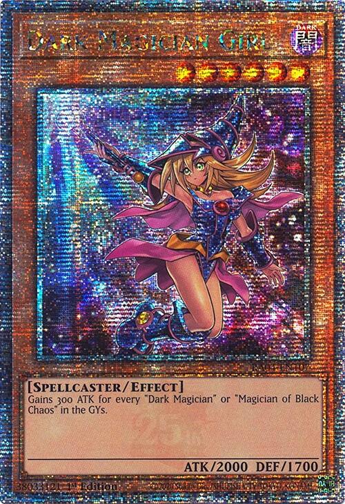 Dark Magician Girl (7th Art) [RA04-EN107] Quarter Century Secret Rare | Game Master's Emporium (The New GME)