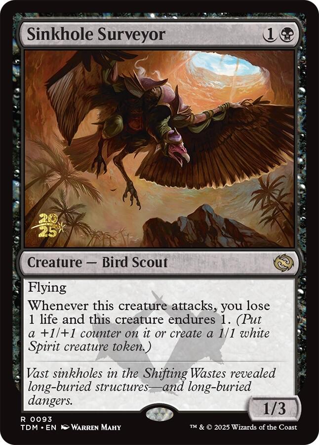 Sinkhole Surveyor [Tarkir: Dragonstorm Prerelease Promos] | Game Master's Emporium (The New GME)