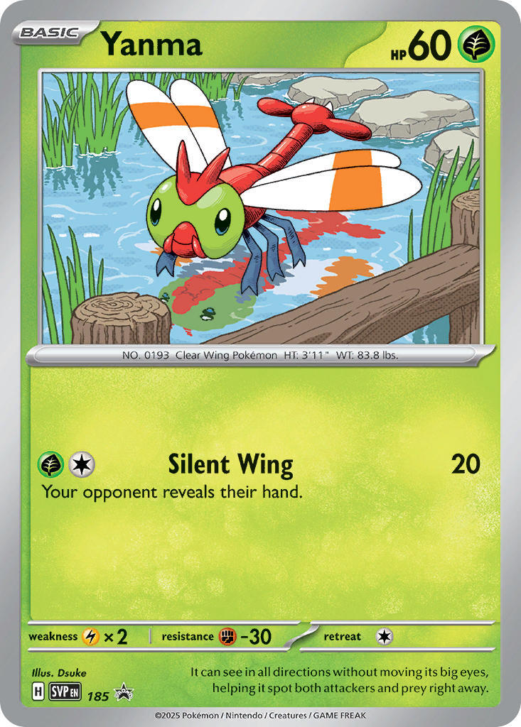 Yanma (185) [Scarlet & Violet: Black Star Promos] | Game Master's Emporium (The New GME)
