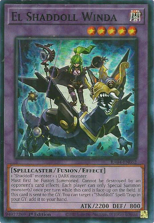 El Shaddoll Winda [RA04-EN052] Super Rare | Game Master's Emporium (The New GME)