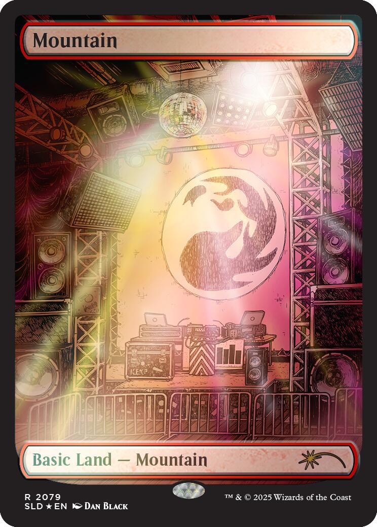 Mountain (2079) (Rainbow Foil) [Secret Lair Drop Series] | Game Master's Emporium (The New GME)