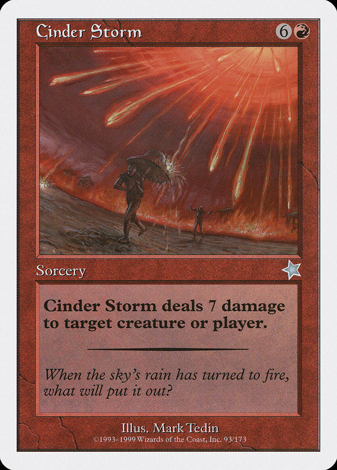 Cinder Storm [Starter 1999] | Game Master's Emporium (The New GME)