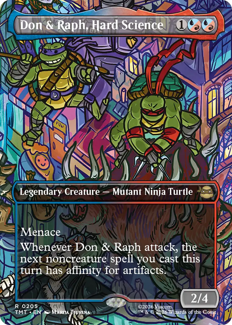 Don & Raph, Hard Science (Borderless) [Teenage Mutant Ninja Turtles] | Game Master's Emporium (The New GME)