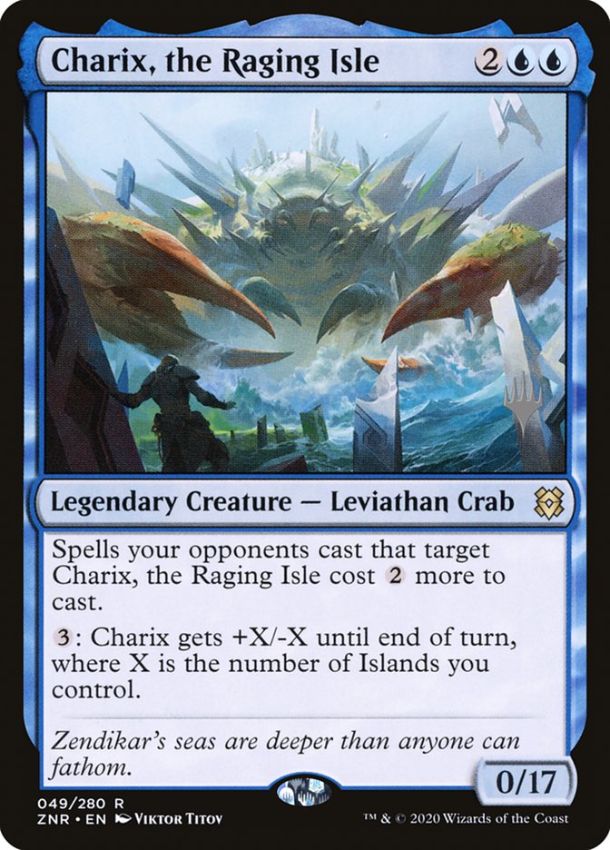 Charix, the Raging Isle (Promo Pack) [Zendikar Rising Promos] | Game Master's Emporium (The New GME)