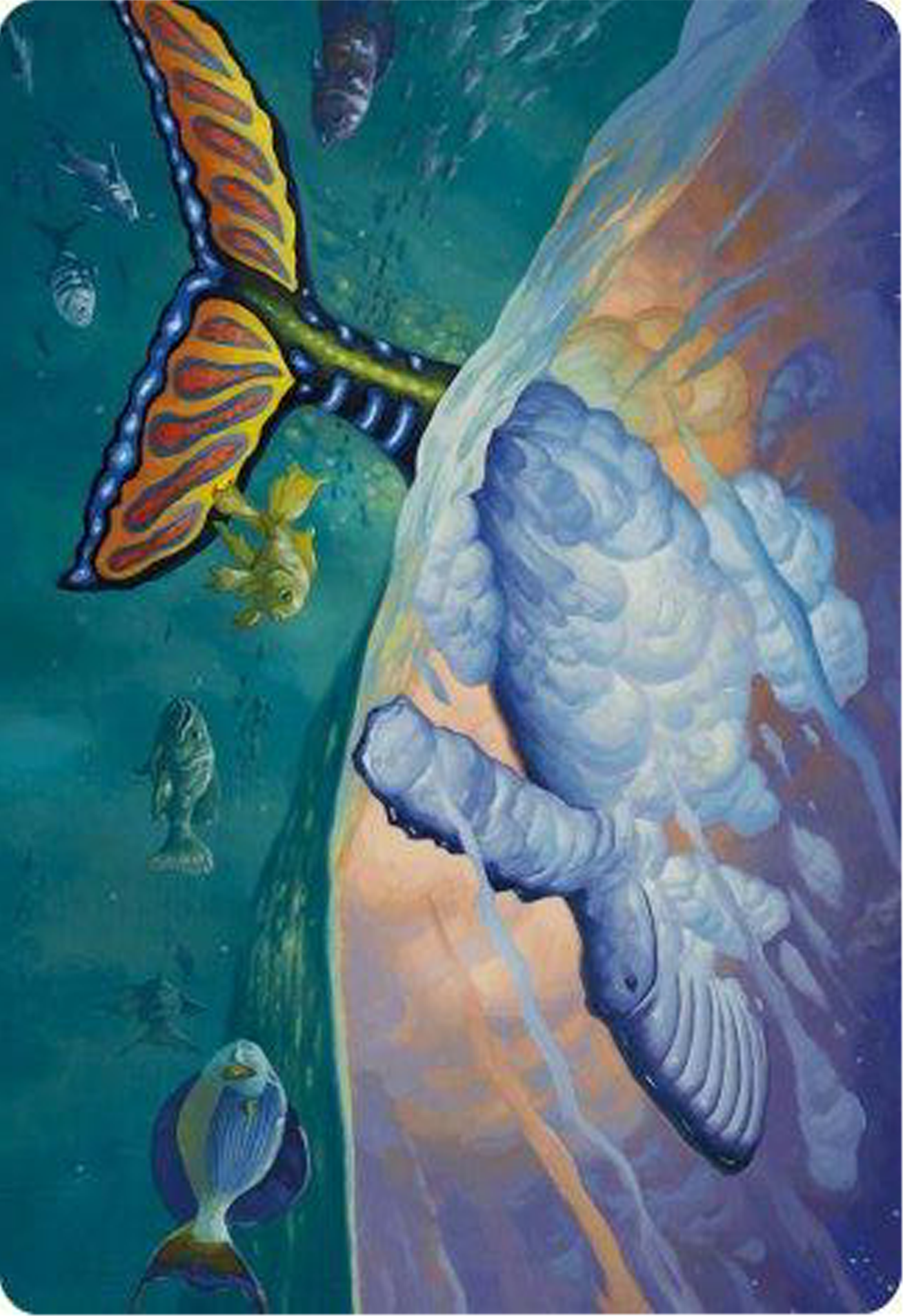 Dreamtide Whale Art Card [Modern Horizons 3 Art Series] | Game Master's Emporium (The New GME)