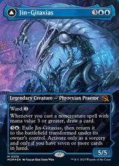 Jin-Gitaxias // The Great Synthesis (Borderless Alternate Art) [March of the Machine] | Game Master's Emporium (The New GME)