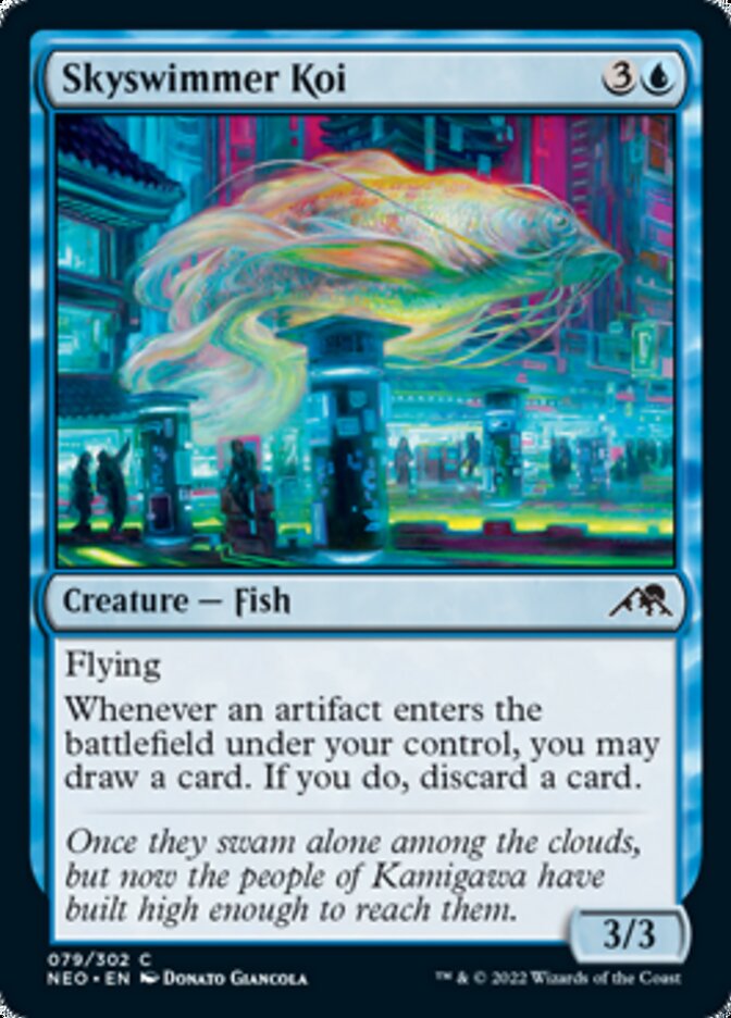 Skyswimmer Koi [Kamigawa: Neon Dynasty] | Game Master's Emporium (The New GME)