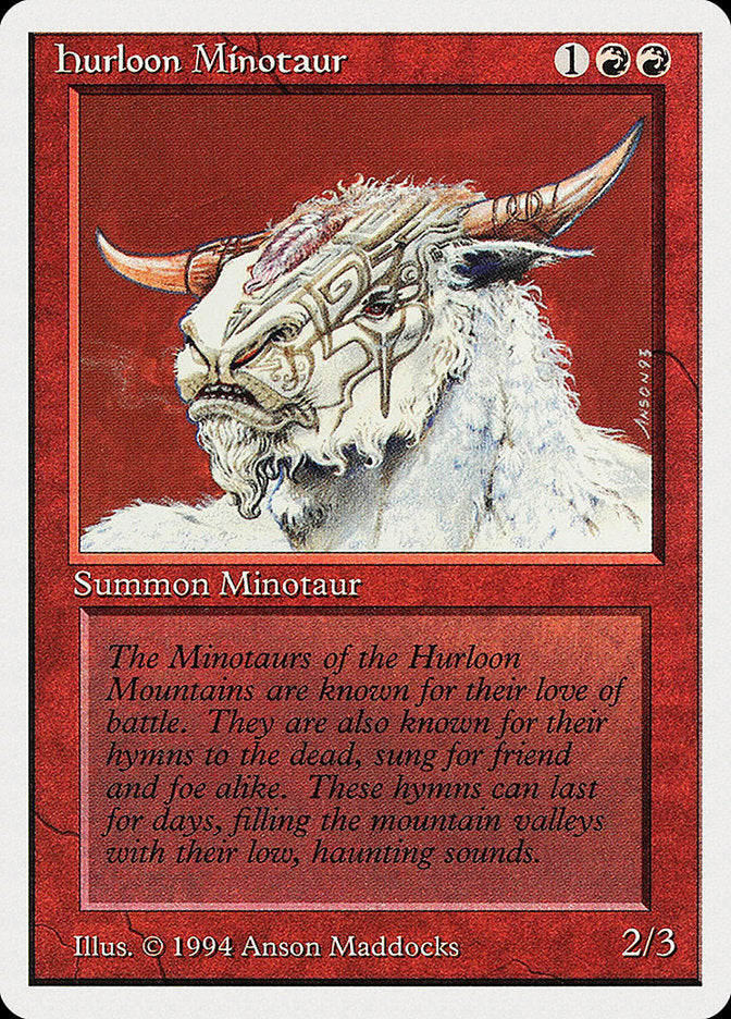 Hurloon Minotaur [Summer Magic / Edgar] | Game Master's Emporium (The New GME)