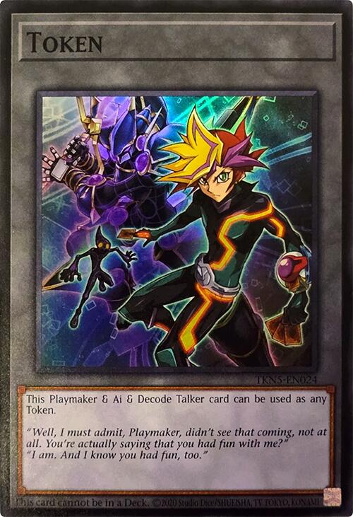 Token (Playmaker & Ai & Decode Talker) [TKN5-EN024] Super Rare | Game Master's Emporium (The New GME)