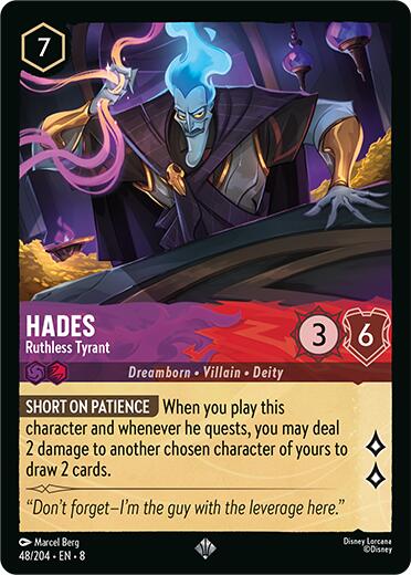 Hades - Ruthless Tyrant (48/204) [Reign of Jafar] | Game Master's Emporium (The New GME)
