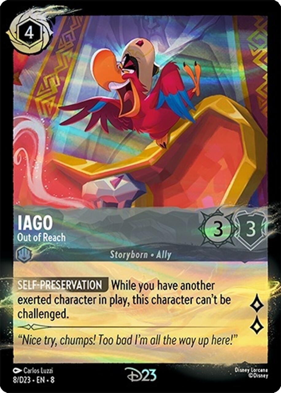 Iago - Out of Reach (8) [Promo Cards] | Game Master's Emporium (The New GME)