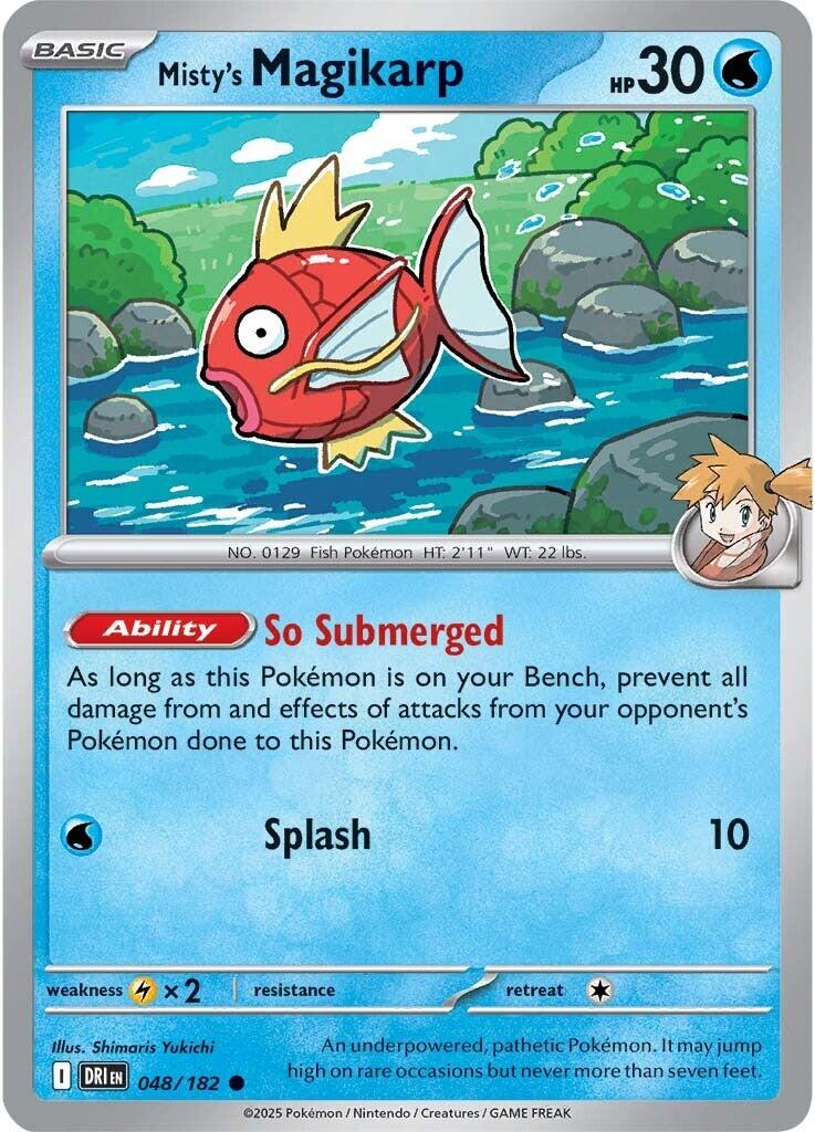 Misty's Magikarp (048/182) [Scarlet & Violet: Destined Rivals] | Game Master's Emporium (The New GME)