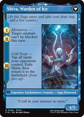 Jill, Shiva's Dominant // Shiva, Warden of Ice (Extended Art) [FINAL FANTASY] | Game Master's Emporium (The New GME)