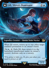 Jill, Shiva's Dominant // Shiva, Warden of Ice (Extended Art) [FINAL FANTASY] | Game Master's Emporium (The New GME)
