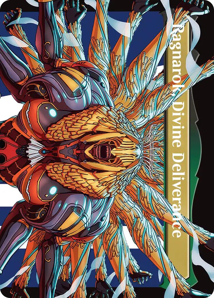 Vanille, Cheerful l'Cie // Ragnarok, Divine Deliverance (Borderless) (Surge Foil) [FINAL FANTASY] | Game Master's Emporium (The New GME)