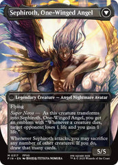 Sephiroth, Fabled SOLDIER // Sephiroth, One-Winged Angel (Borderless) (0317) [FINAL FANTASY] | Game Master's Emporium (The New GME)