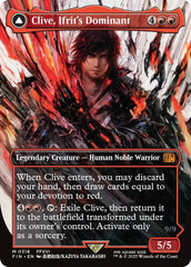 Clive, Ifrit's Dominant // Ifrit, Warden of Inferno (Borderless) (0318) [FINAL FANTASY] | Game Master's Emporium (The New GME)