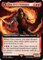 Clive, Ifrit's Dominant // Ifrit, Warden of Inferno (Extended Art) [FINAL FANTASY] | Game Master's Emporium (The New GME)