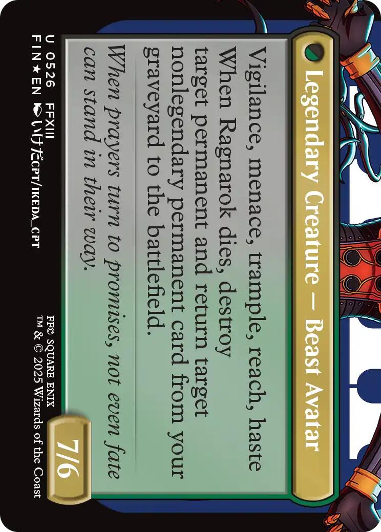 Fang, Fearless l'Cie (Borderless) (Surge Foil) [FINAL FANTASY] | Game Master's Emporium (The New GME)