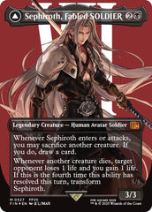 Sephiroth, Fabled SOLDIER // Sephiroth, One-Winged Angel (Borderless) (Surge Foil) [FINAL FANTASY] | Game Master's Emporium (The New GME)