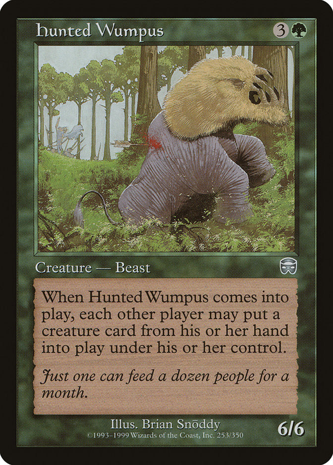 Hunted Wumpus [Mercadian Masques] | Game Master's Emporium (The New GME)