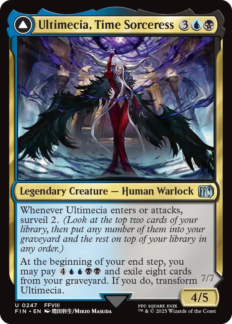 Ultimecia, Time Sorceress // Ultimecia, Omnipotent [FINAL FANTASY] | Game Master's Emporium (The New GME)