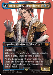 Emet-Selch, Unsundered // Hades, Sorcerer of Eld (Borderless) (Surge Foil) [FINAL FANTASY] | Game Master's Emporium (The New GME)