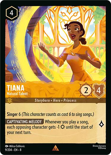 Tiana - Natural Talent (9/204) [Reign of Jafar] | Game Master's Emporium (The New GME)