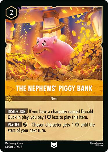 The Nephews' Piggy Bank (44/204) [Reign of Jafar] | Game Master's Emporium (The New GME)