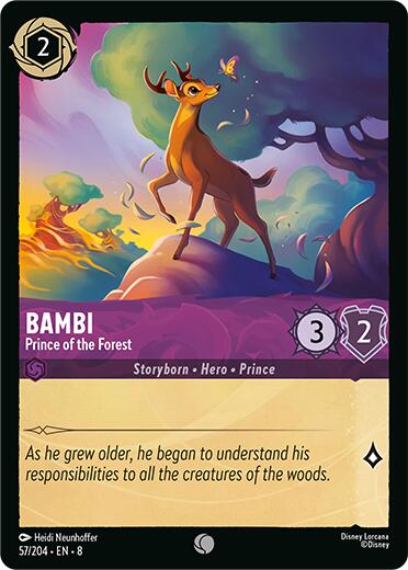 Bambi - Prince of the Forest (57/204) [Reign of Jafar] | Game Master's Emporium (The New GME)