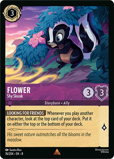 Flower - Shy Skunk (76/204) [Reign of Jafar] | Game Master's Emporium (The New GME)