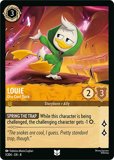 Louie - One Cool Duck (1/204) [Reign of Jafar] | Game Master's Emporium (The New GME)