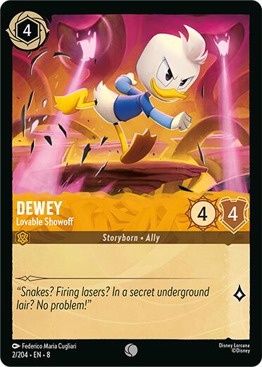 Dewey - Lovable Showoff (2/204) [Reign of Jafar] | Game Master's Emporium (The New GME)